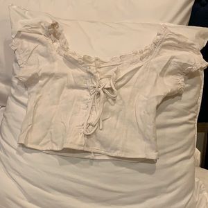 Cute corset style crop top